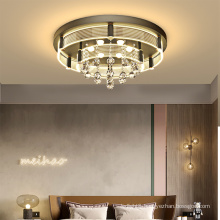Fashion Style Home Indoor Decoration Luxury K9 Crystal 24w 36w 108w 128w Led Ceiling Light